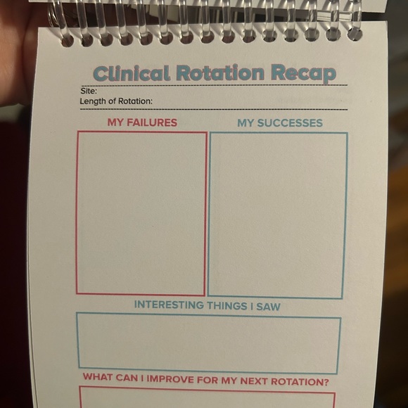 Ultrasound Student Clinical Observation Notebook - Picture 6 of 6